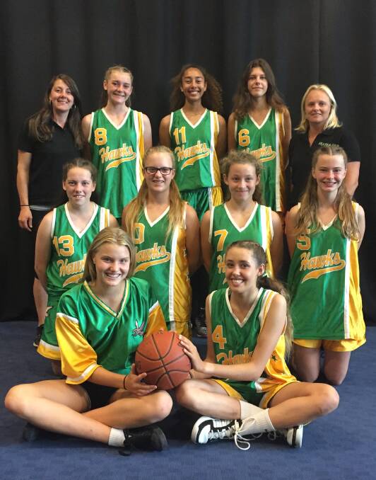Epic effort: The Margaret River Hawks Under 16s basketball team travelled to Perth to take part in the Country Championship Basketball competition. Photo: Supplied.