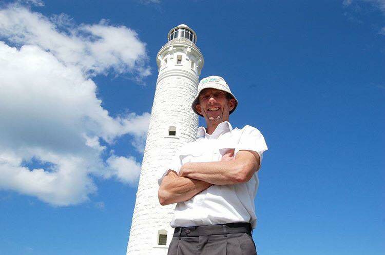 Lighthouse keeper and Augusta historian Paul Sofilas will lead a guided tour of the lighthouse grounds.