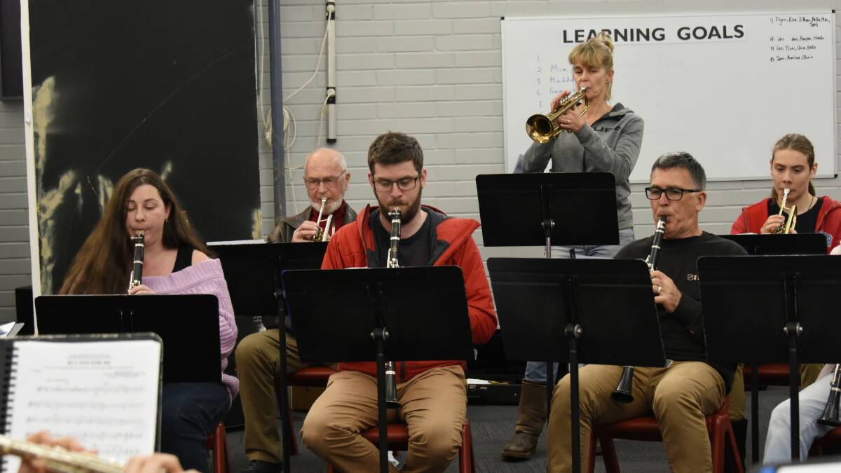 Concert band in tune for Cowaramup Spring Dance