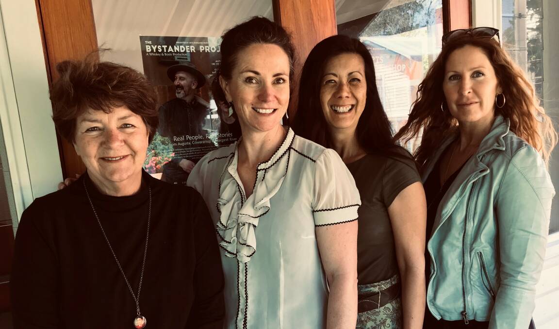 The Arts Margaret River team - Kaye Campbell, Michelle Wright, Stephanie Kreutzer and Sian Baker. Photo Supplied.