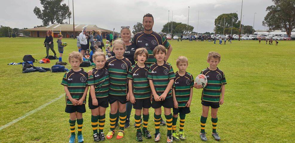 The Margaret River Gropers Rugby Union Club debuted its first junior team over the weekend.