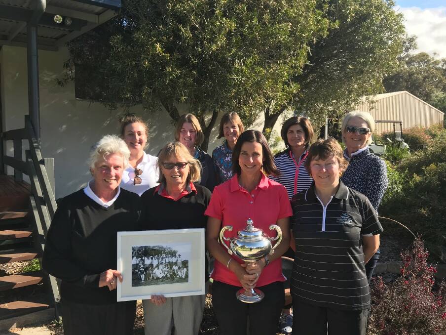 Clear winner: Sarah Roddy collected the win for the Margaret River Ladies Championships 2018. Photo: Supplied