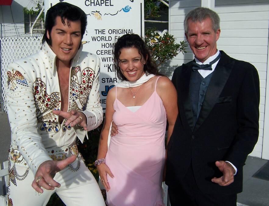 Anita and Gavin were married 17 years ago in Las Vegas, alongside an Elvis Presley impersonator.