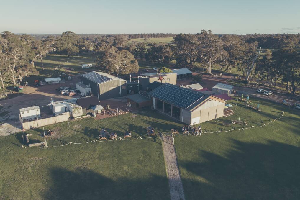 Beerfarm in WA's South West, a popular venue for local families and tourists keen to take in a relaxed country vibe with their beverages. 