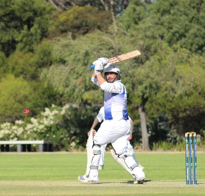 St Marys skipper Danny Hatton played a key role in his sides win over Margaret River when he returned from a long injury layoff. Photo. Vanessa Hatton.