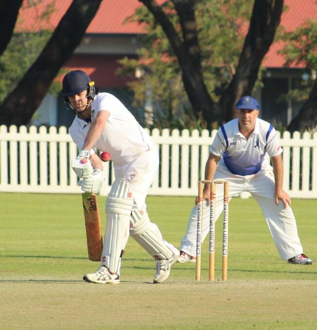 Phil Watts was in great form for Dunsborough in Saturday's A-Grade game against Vasse at Dunsborough. Picture by Vanessa Hatton.