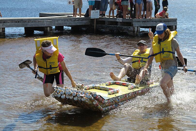 Get cracking: There is still time to construct your most creative water craft for the 2019 Blackwood Regatta. 