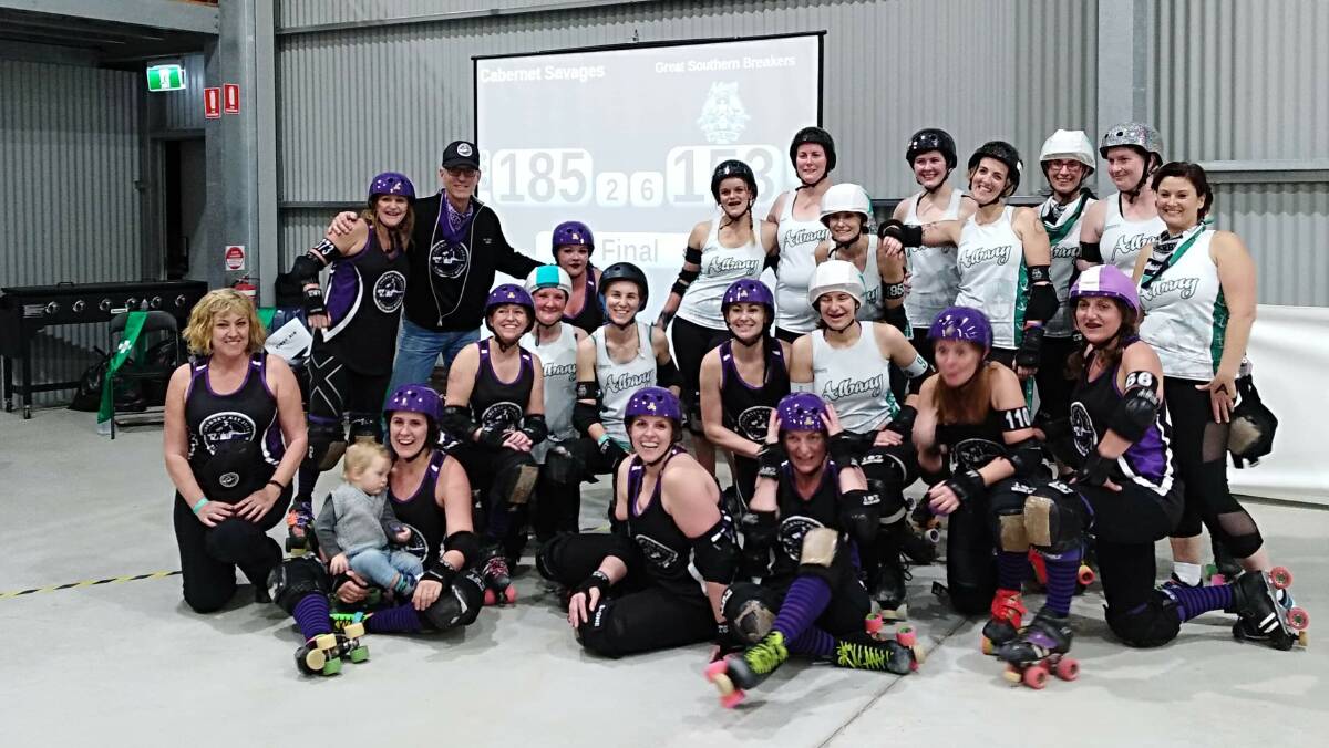 Margaret River's Cabernet Savages enjoyed two wins in Round Two of the Boom Skate Tournament. Photo: Supplied