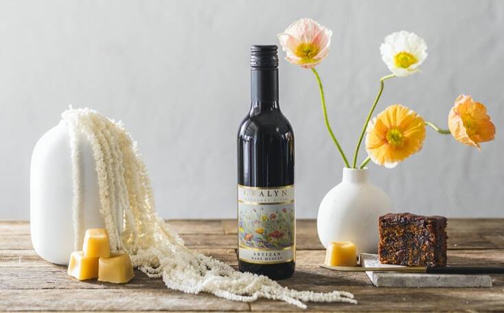 Judges commended the wine's label, saying 'this exquisiteness also reflects in the intricate label which is an original artwork by Merilyn Hutton'. Picture: Supplied