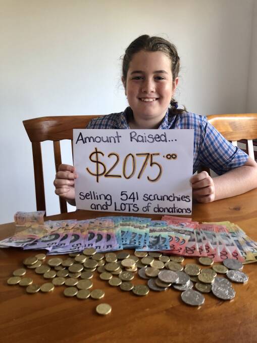 St Thomas More Catholic Primary School student Bella Fairbrass is supporting a cause close to her heart.