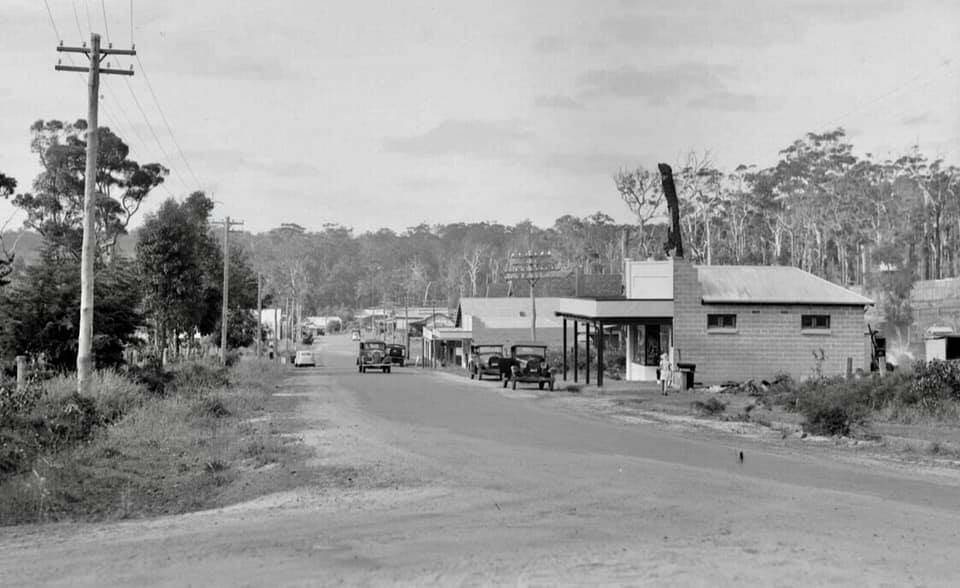 Finding lost memories: Margaret River in 1939, viewed from the top of town looking North. Image courtesy MRDHS. 