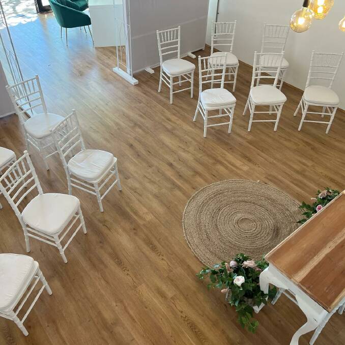 The Marriage Office Mandurah offers registry-style weddings, allowing for a small group of guests and the option to read personal vows. Pictures supplied. 