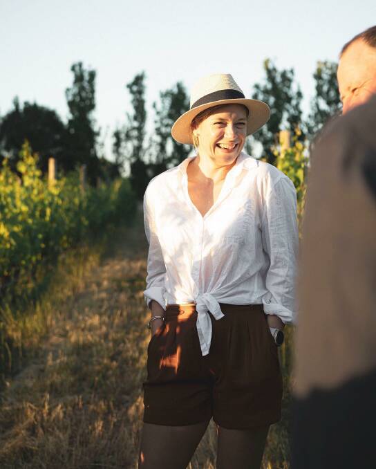 Wine and travel writer Cassandra Charlick developed the Earn Your Vino experiences alongside husband and hospitality & experiential tourism expert, Stepan Libricky. Picture: Earn Your Vino