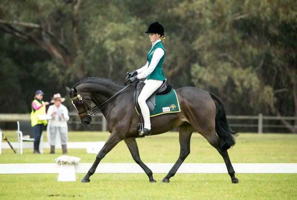 The 2018 championships will be Lily Martin's first, where she will compete in the Dressage and Show Horse competitions.