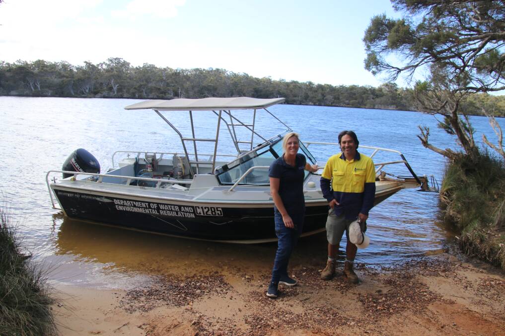Joanna Browne and Adam Acosta will present at the annual Hardy Inlet Estuary Forum on November 21. Picture supplied. 