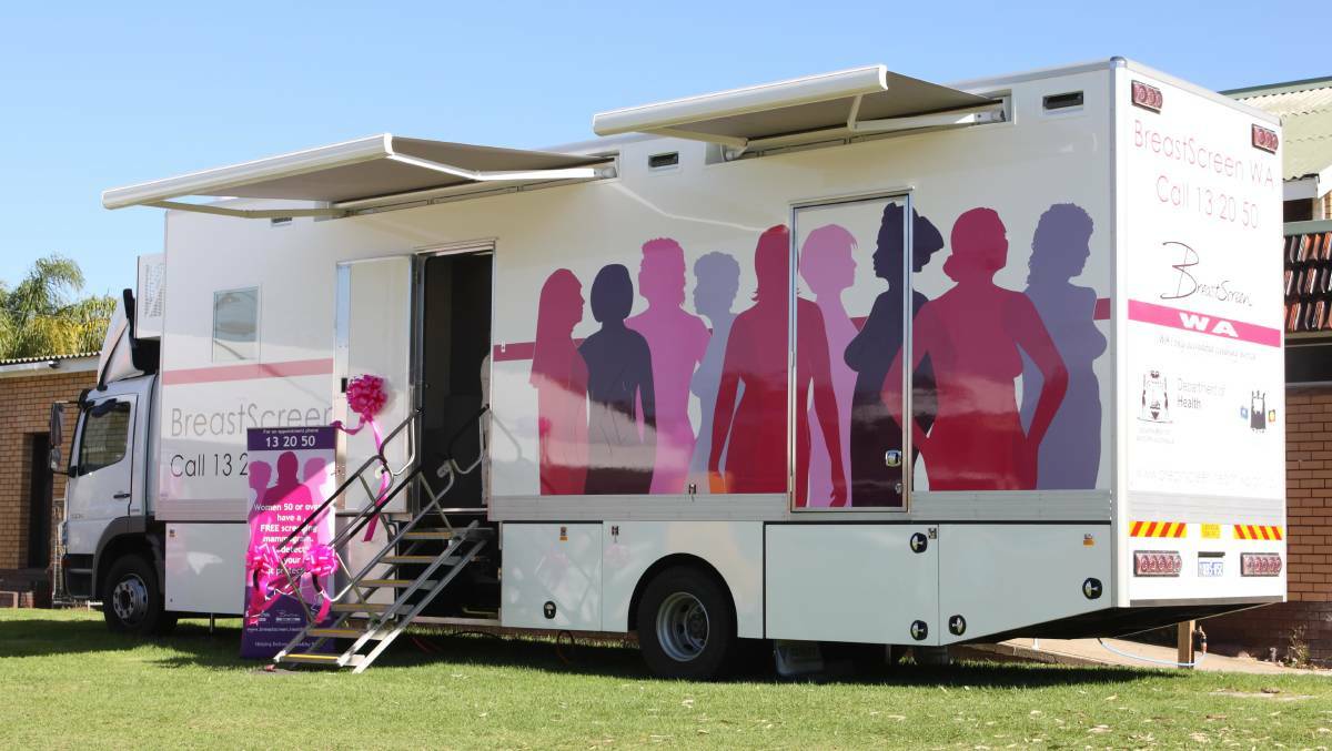 BreastScreen WA’s mobile service will be at a new location at 51 Wallcliffe Road, beside Margaret River Rec Centre from November 28 to February 1, 2019. 