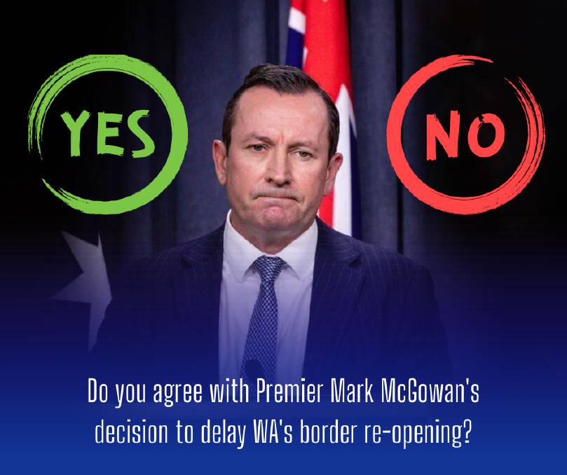 POLL: Do you agree with WA's border closure extension