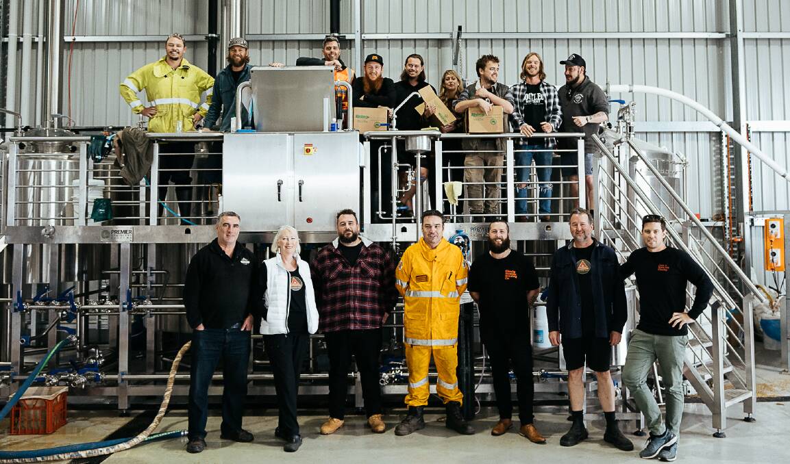 Members of the South West brewing community have banded together to create 'Firefighters Friend'. Photos; Driftwood Photography