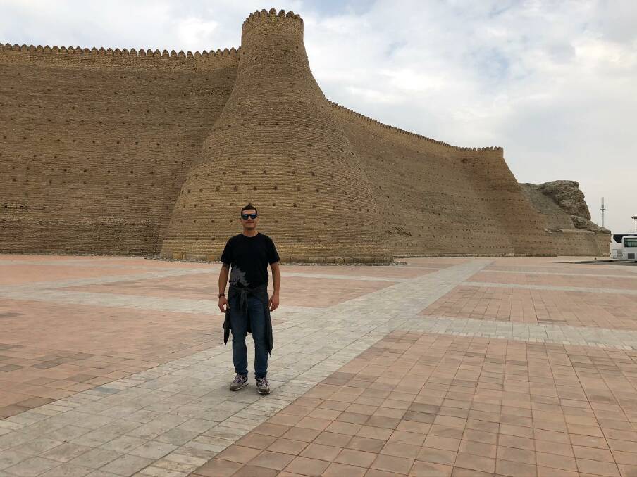 Daniele Manai was enjoying a once in a lifetime tour through Uzbekistan when he was stranded by flight cancellations. 
