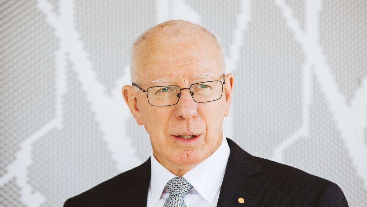 Governor-General David Hurley has tested positive to COVID-19. Picture: Jamila Toderas 