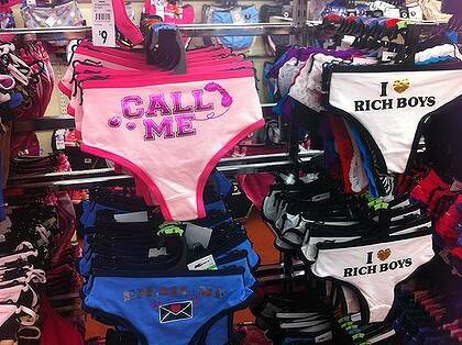 Kmart pulls 'disgusting, sleazy' girls underwear off shelves