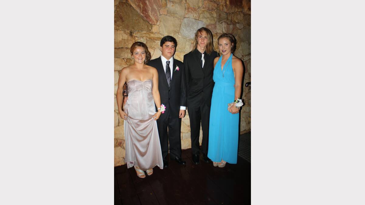 Kate Williams, Emile Takahashi-Curti, Sean Becker and Indigo Small.