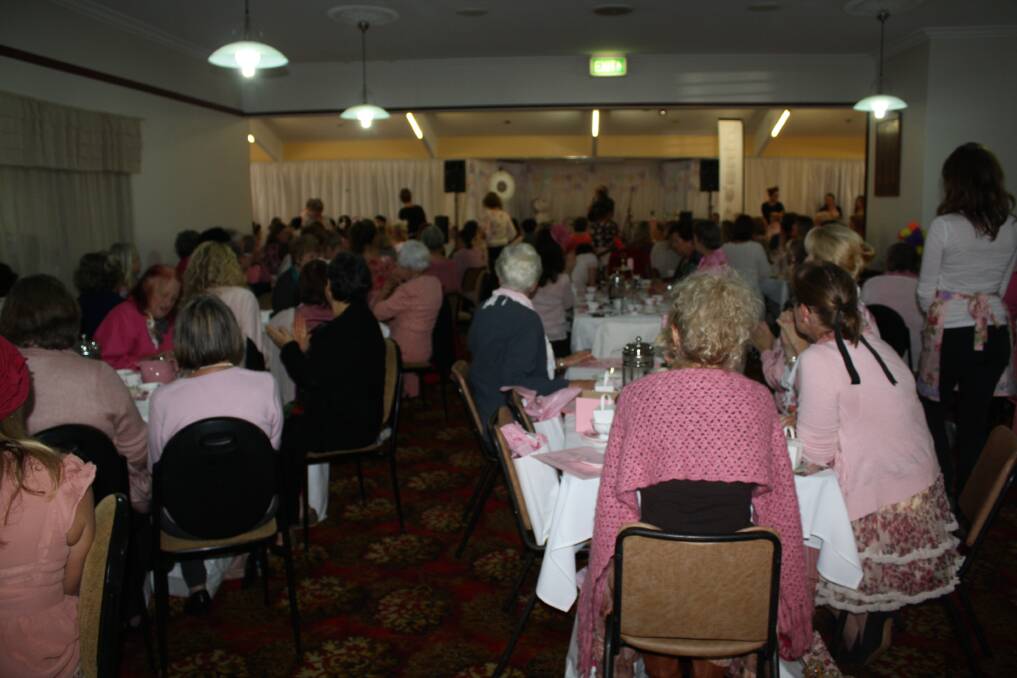 Just some of the people at the hall to celebrate the Biggest Morning Tea.