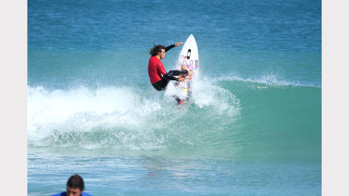 Matt Baldock of Margaret River Boardriders won the coveted Perry Hatchett medal for best surfer in the final and highest combined two-wave total.